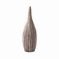 Vase Classique Rayé Élancé Forme Bouteille