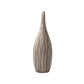 Vase Classique Rayé Élancé Forme Bouteille