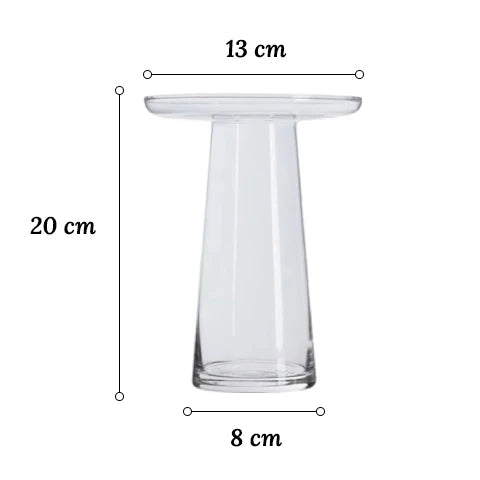 Vase Collerette Simple Décoratif