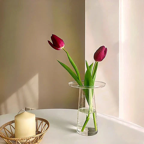 Vase Collerette Simple Décoratif