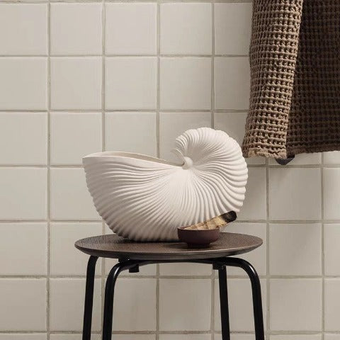 Vase Coquillage Blanc