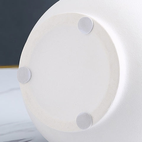 Vase Créatif Blanc ou Noir Lèvres Rouges
