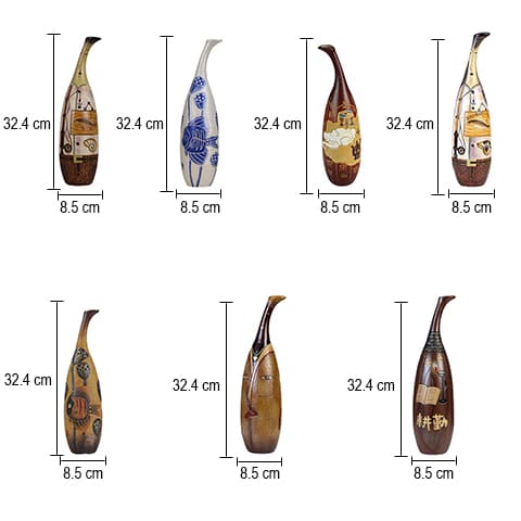 Vase Créatif Forme Bec de Cygne