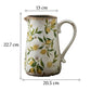Vase Cruche Rétro Motifs Citron ou Rose