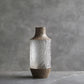 Vase Cylindrique Texturé Style Vintage