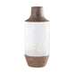 Vase Cylindrique Texturé Style Vintage