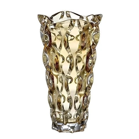 Vase de Luxe Effet Cristal Coloré