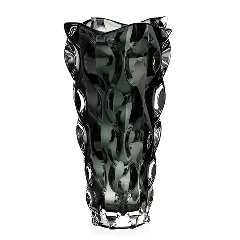 Vase de Luxe Effet Cristal Coloré