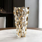 Vase de Luxe Effet Cristal Coloré
