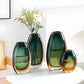 Vase de Luxe en Verre Soufflé Bicolore