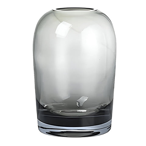 Vase Décoratif Gris ou Blanc Transparent