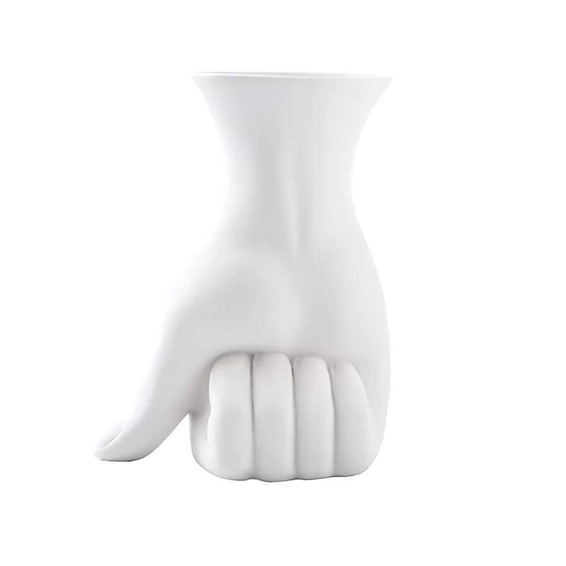 Vase Design Main Poing Fermé