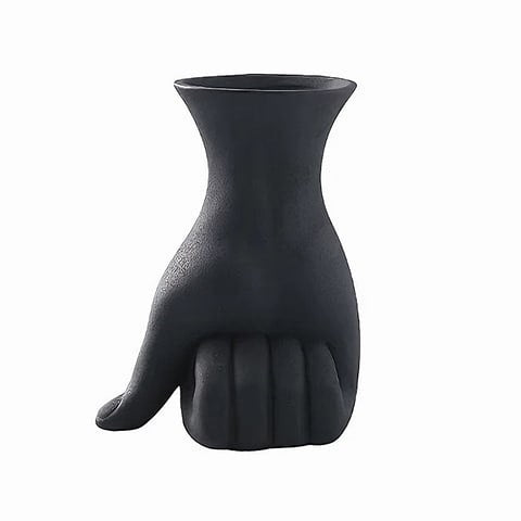 Vase Design Main Poing Fermé