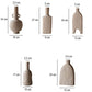 Vase Design Poterie Blanche Vintage