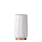 Vase Design Rayé Motif Marbre
