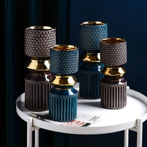 Vase Design Touche Luxueuse Courbe Audacieuse