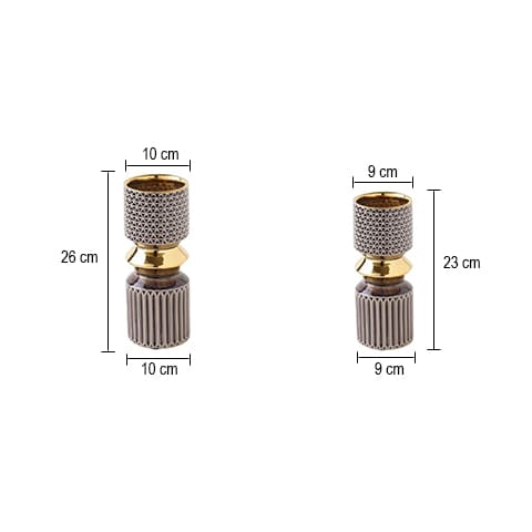 Vase Design Touche Luxueuse Courbe Audacieuse