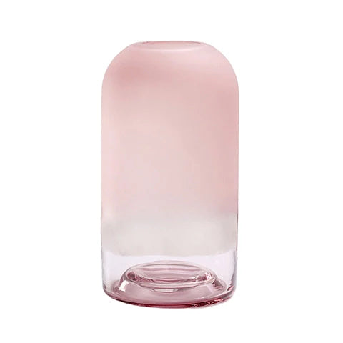 Vase Dôme Rose Décoratif