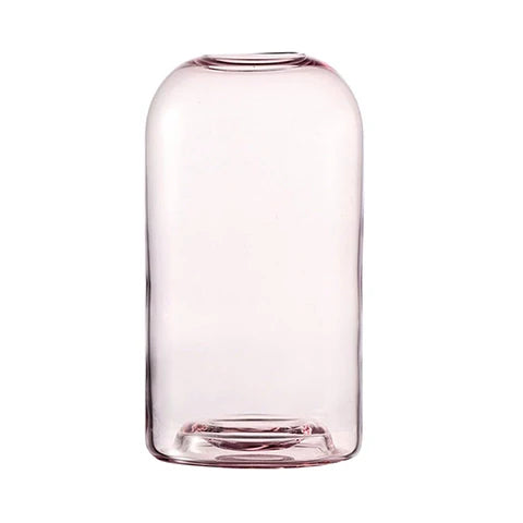 Vase Dôme Rose Décoratif