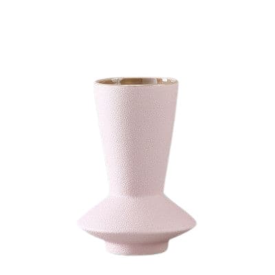 Vase Effet Givré Couleurs Variées