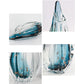 Vase Élégant Bleu Dégradé