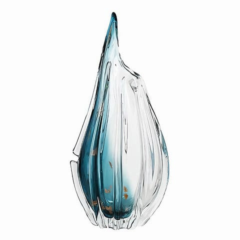 Vase Élégant Bleu Dégradé