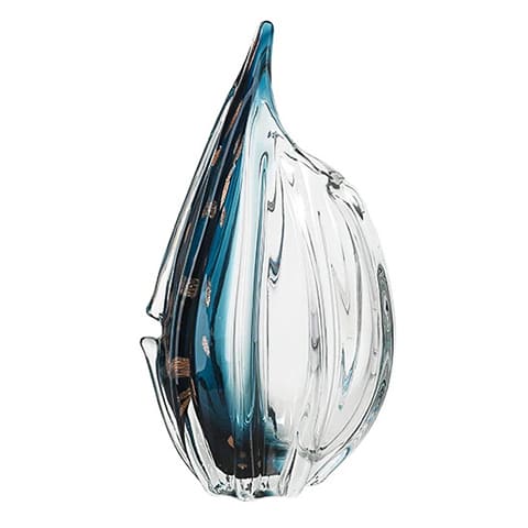 Vase Élégant Bleu Dégradé