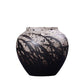 Vase en Céramique Artisanal Motif Herbes Folles