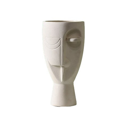 Vase en Forme de Visage Style Nordique