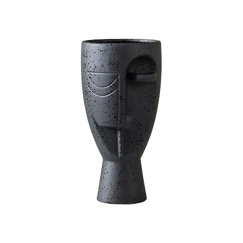 Vase en Forme de Visage Style Nordique