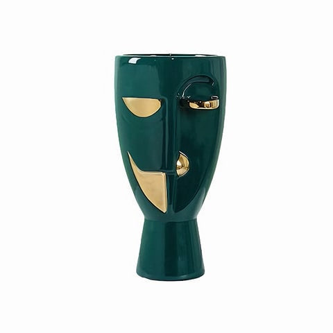 Vase en Forme de Visage Style Nordique