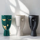 Vase en Forme de Visage Style Nordique