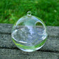 Vase en Verre Boule Suspendue sur Pied