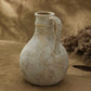 Vase d'Époque Forme Pichet Peint à la Main
