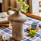 Vase Forme Champignon Vieilli