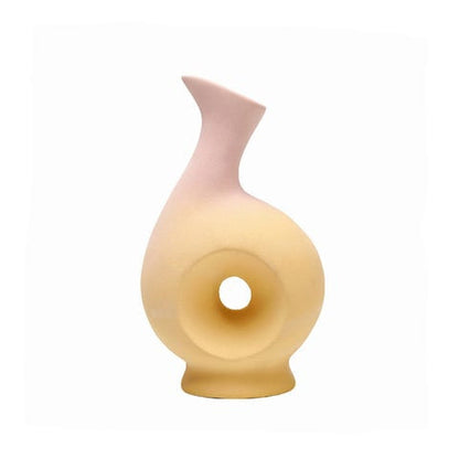Vase Forme Irrégulière Pastel Dégradé