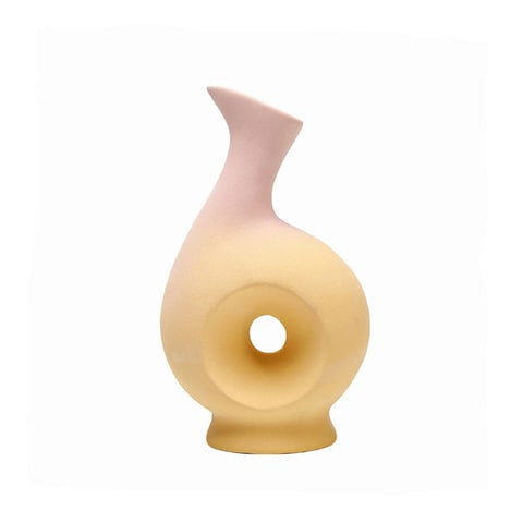 Vase Forme Irrégulière Pastel Dégradé