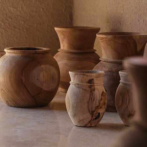 Vase Forme Pot Rétro