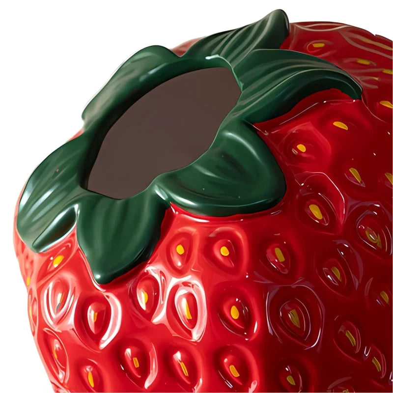 Vase Fraise Design Moderne