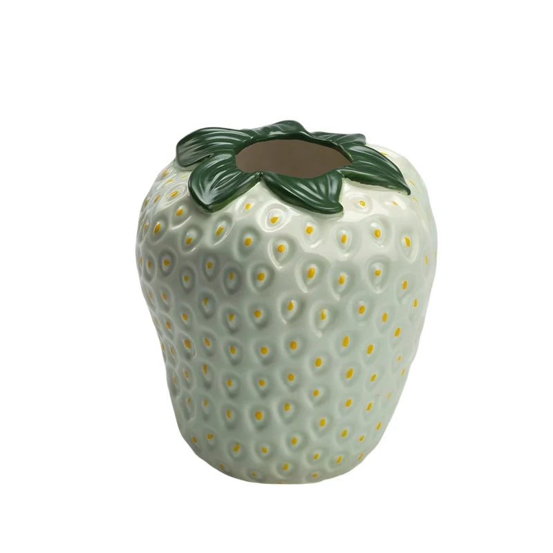 Vase Fraise Design Moderne