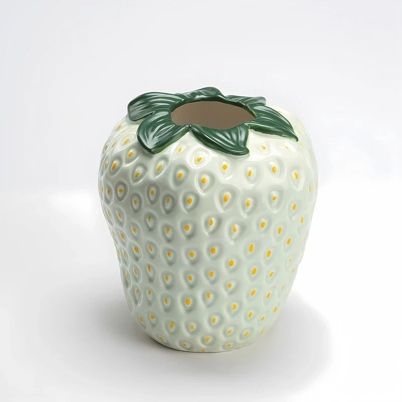 Vase Fraise Design Moderne