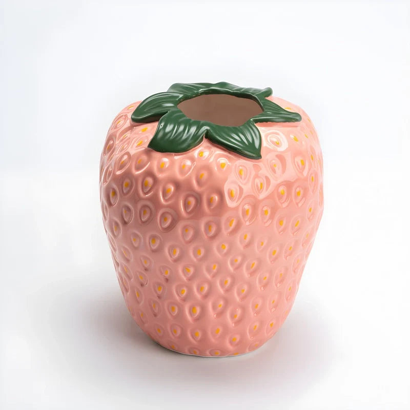 Vase Fraise Design Moderne