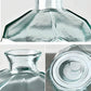 Vase Géométrique Polygonale Transparent