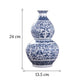 Vase Gourde Wu Lou Style Chinois