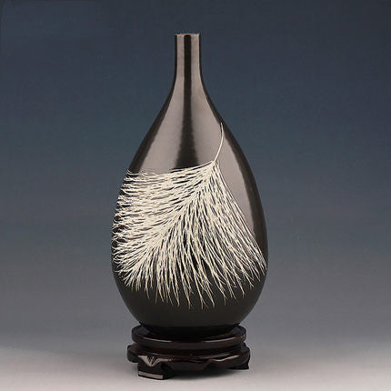 Vase Goutte d'Eau Plume d'Ange