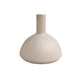 Vase en Grès Beige Couleur Naturelle