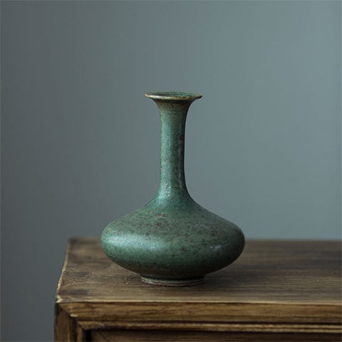 Vase Ikebana Céramique Poterie Artisanale