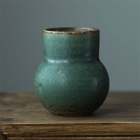 Vase Ikebana Céramique Poterie Artisanale