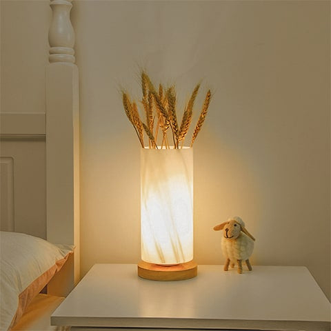 Vase Lampe Romantique pour Fleurs Séchées