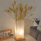 Vase Lampe Romantique pour Fleurs Séchées
